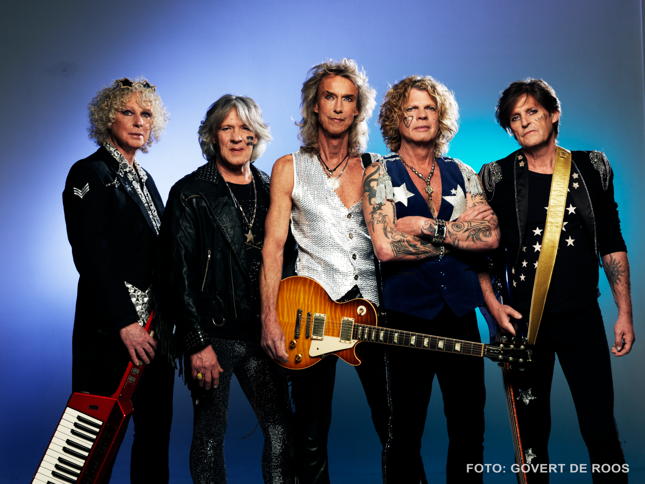 Persfoto Mei 2023 The Glamrocks Groot